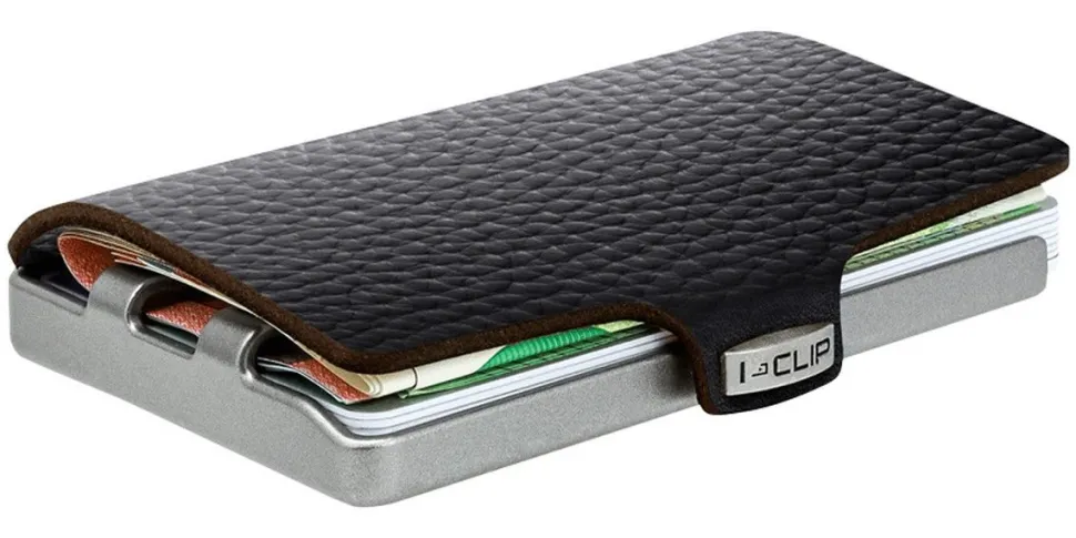 Portafoglio I-Clip Pure Black