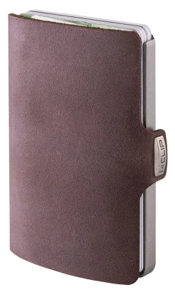 Portafoglio I-Clip Soft Touch Brown