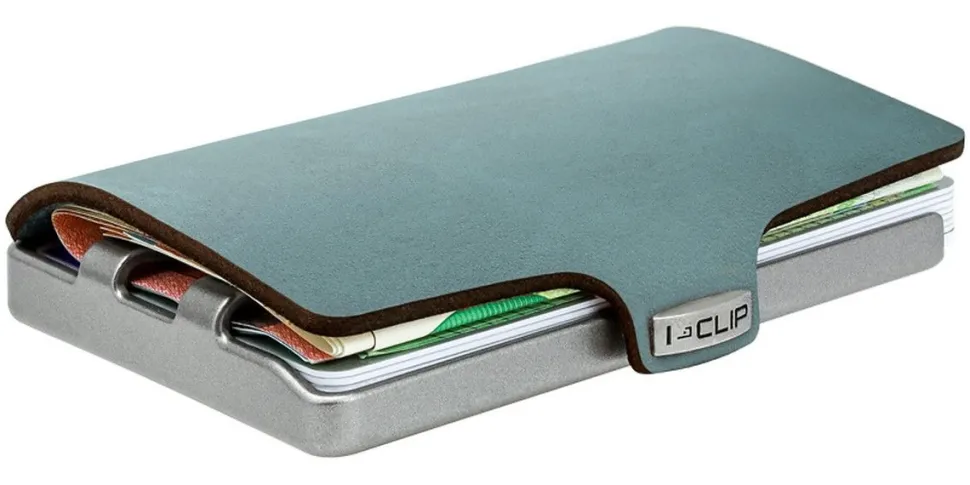 Portafoglio I-Clip Soft Touch Opal