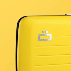 Portafoglio in alluminio Ogon Design Smart Case V2 Taxi Yellow