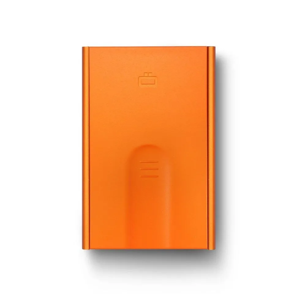 Portafoglio in alluminio Ogon Design Slider Orange