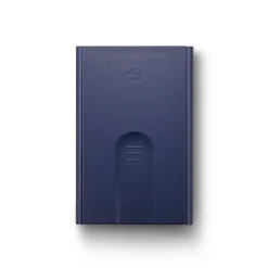Portafoglio in alluminio Ogon Design Slider Navy Blue