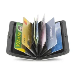 Portafoglio in alluminio Ogon Design Smart Case V2 Titanium