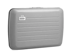 Portafoglio in alluminio Ogon Design Smart Case V2 Stone Grey