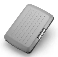 Portafoglio in alluminio Ogon Design Smart Case V2 Stone Grey