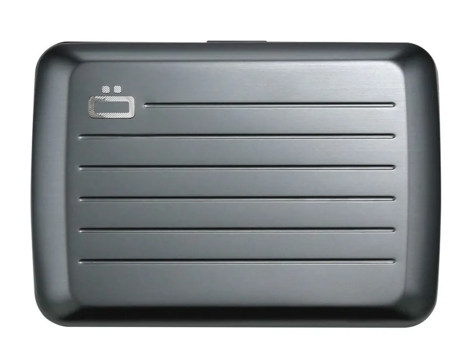 Portafoglio in alluminio Ogon Design Smart Case V2 Platinium