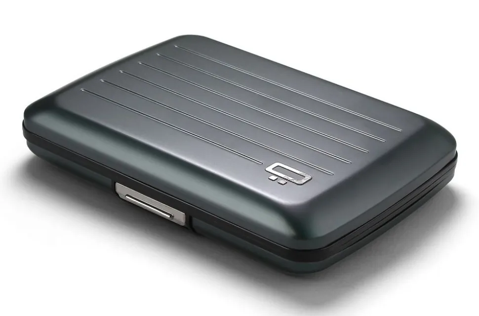 Portafoglio in alluminio Ogon Design Smart Case V2 Platinium