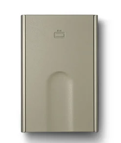 Portafoglio in alluminio Ogon Design Slider Cactus Green