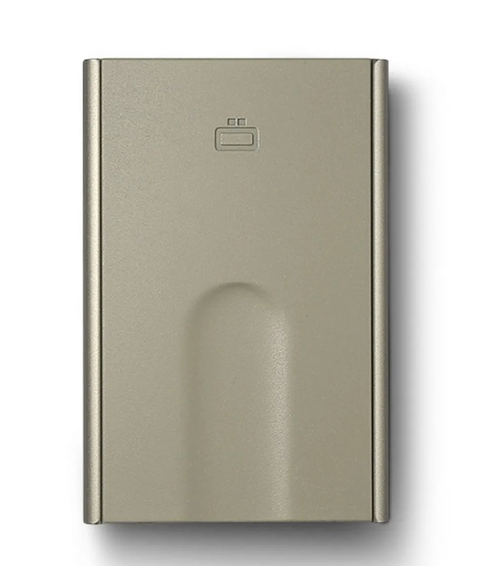 Portafoglio in alluminio Ogon Design Slider Cactus Green