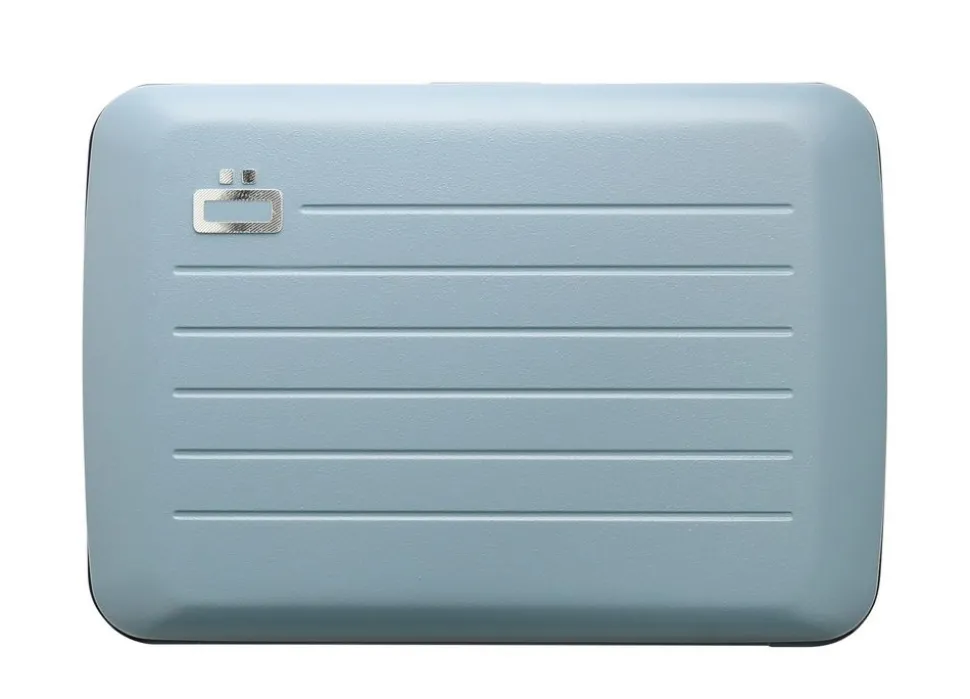 Portafoglio in alluminio Ogon Design Smart Case V2 Arctic Blue