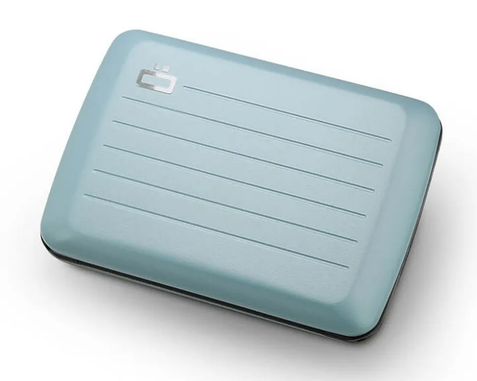 Portafoglio in alluminio Ogon Design Smart Case V2 Arctic Blue