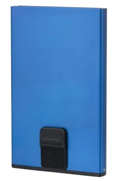 Portafoglio in alluminio Samsonite Alu Fit True Blue