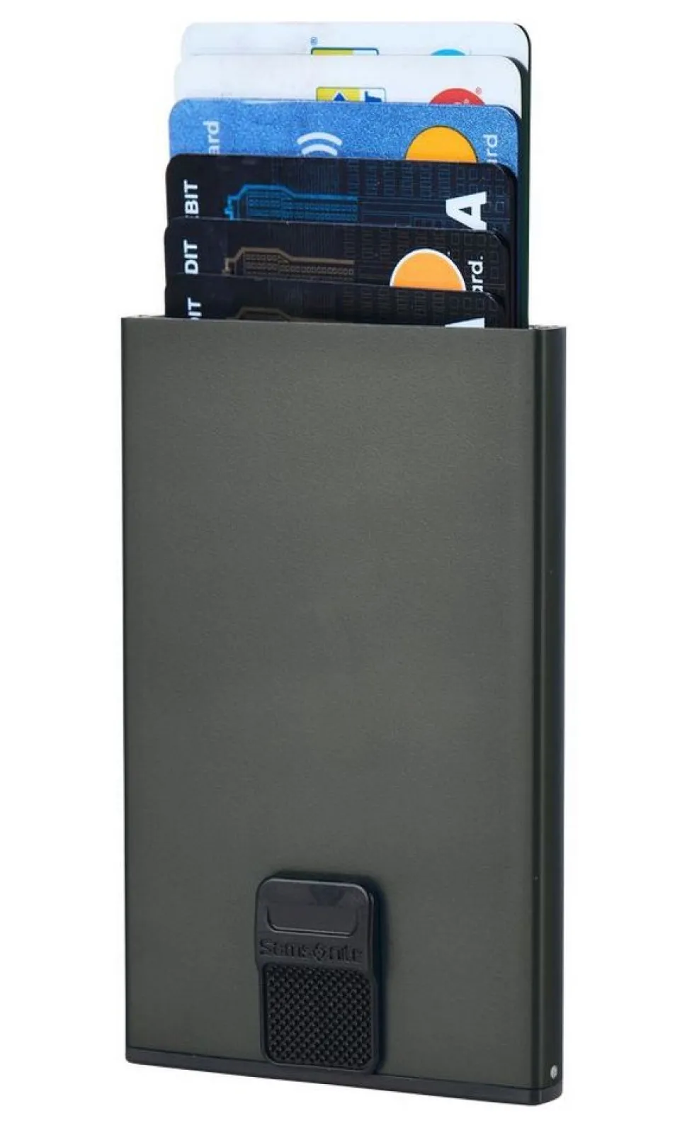 Portafoglio in alluminio Samsonite Alu Fit Antracite