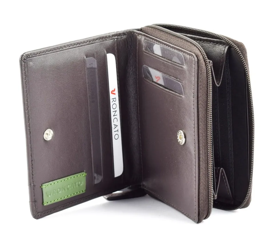 Portafoglio piccolo Roncato Rio 2230 Marrone