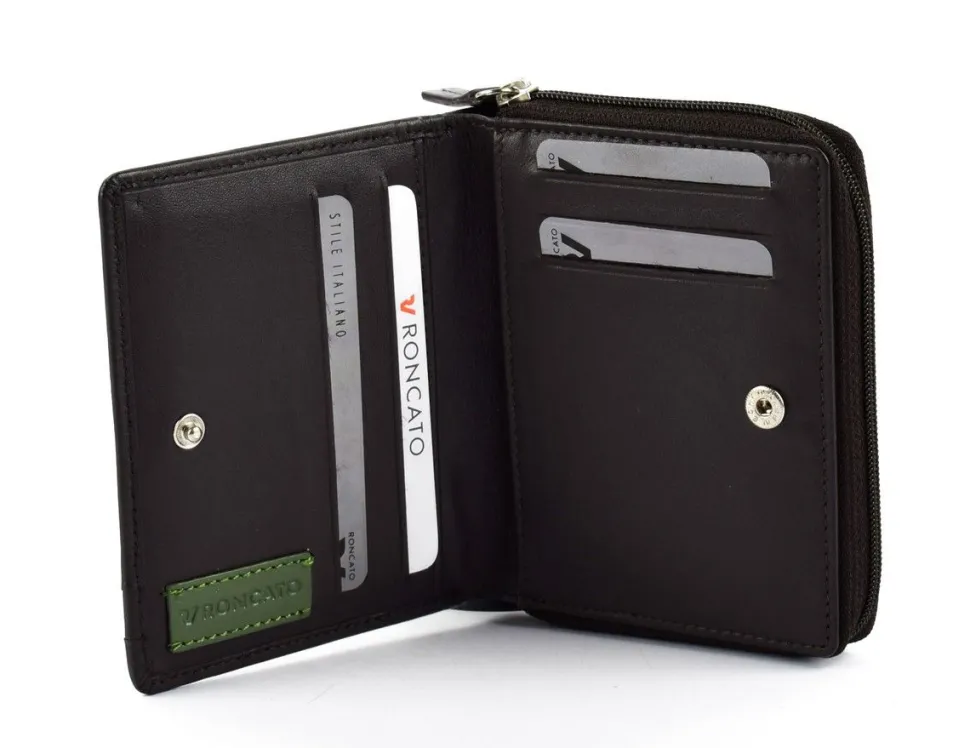Portafoglio piccolo Roncato Rio 2230 Marrone