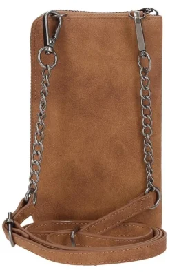 Portafoglio porta smartphone a tracolla Pepe Jeans Holly 77553 Marrone
