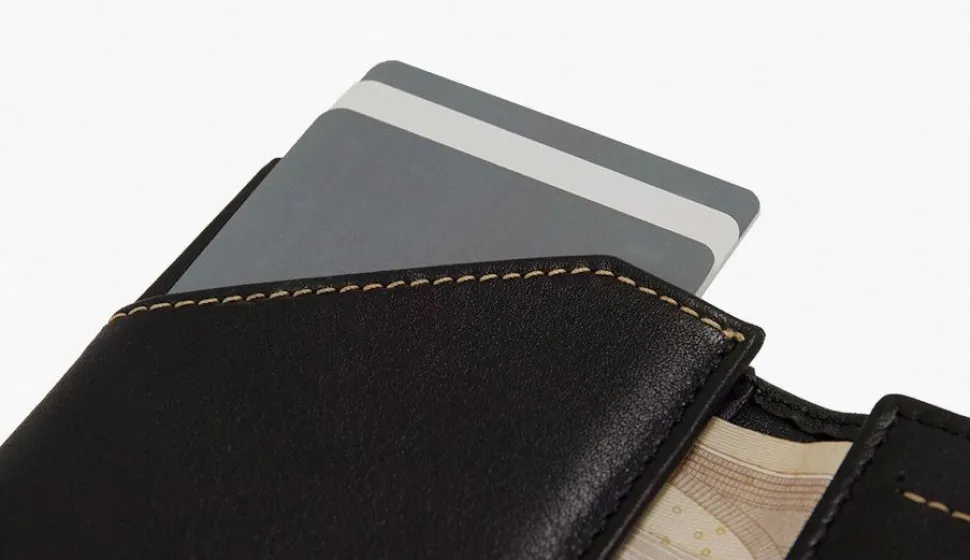 Portafoglio ROIK Zip Coin Black