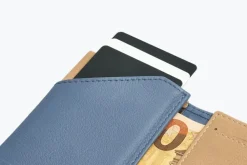 Portafoglio ROIK Zip Coin Blue Capri