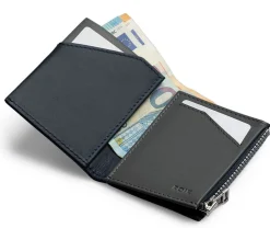 Portafoglio ROIK Zip Coin Blue Stone