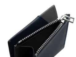 Portafoglio ROIK Zip Coin Blue Stone