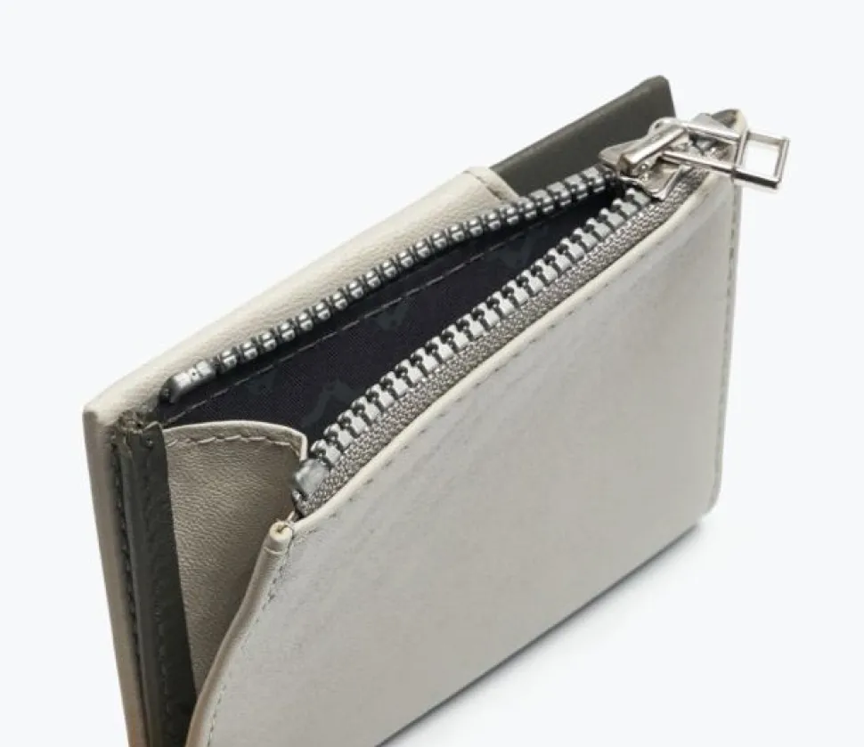 Portafoglio ROIK Zip Coin Pearl