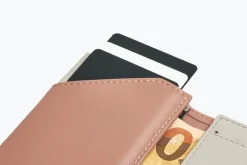 Portafoglio ROIK Zip Coin Rose Quartz