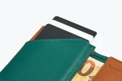 Portafoglio ROIK Zip Coin Smeraldo