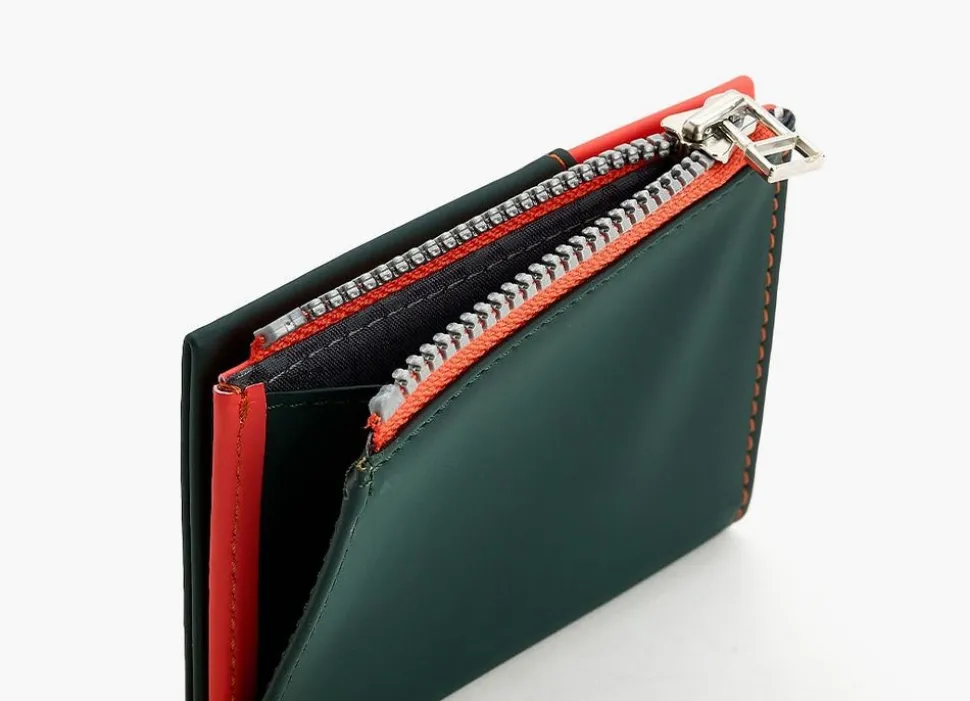 Portafoglio ROIK Zip Coin Vegan Coral