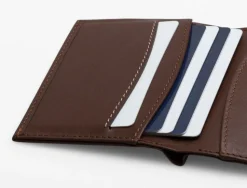Portafoglio sottile ROIK Avenue Brown