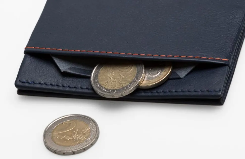 Portafoglio sottile ROIK Avenue Blue Navy