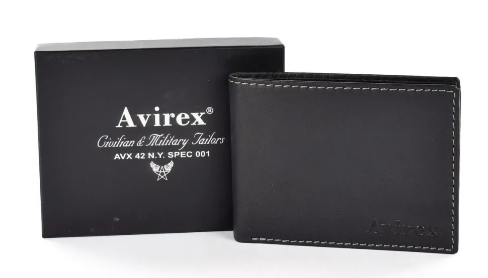Portafoglio uomo Avirex Austin AST02 Nero