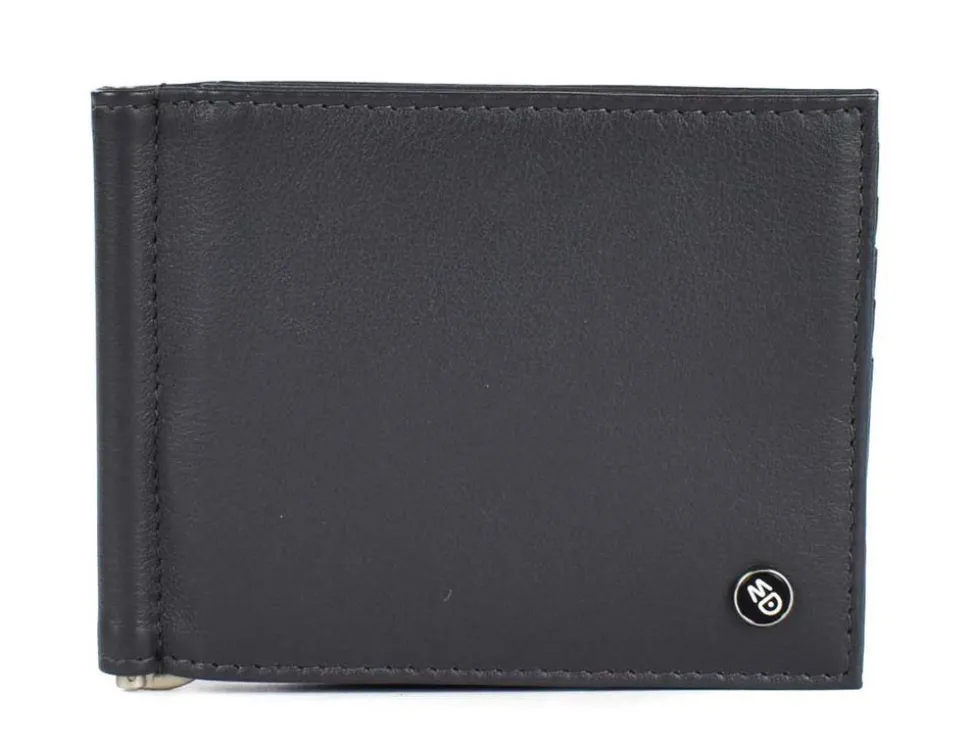 Portafoglio uomo fermasoldi a molla Mandarina Duck Downtown JRP06 Iron Gate