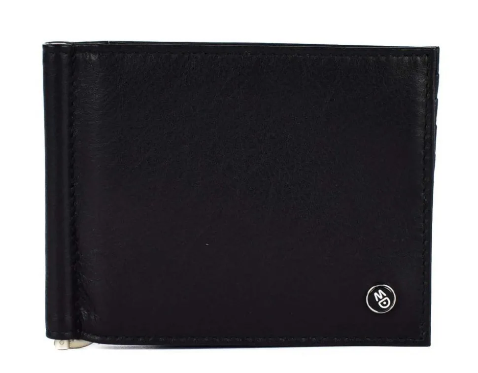 Portafoglio uomo fermasoldi a molla Mandarina Duck Downtown JRP06 Nero