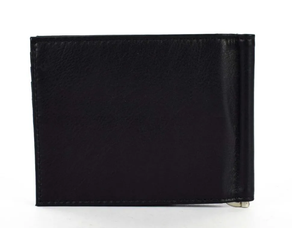 Portafoglio uomo fermasoldi a molla Mandarina Duck Downtown JRP06 Nero