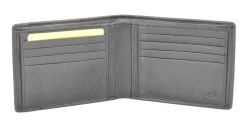 Portafoglio uomo in pelle Mandarina Duck Dual UDP03 Nero