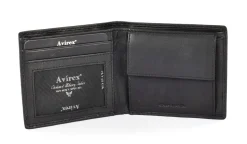 Portafoglio uomo piccolo Avirex Austin AST05 Nero