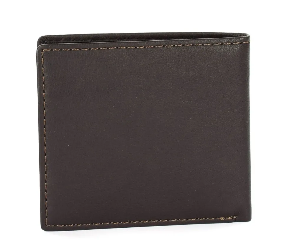 Portafoglio uomo piccolo Avirex Austin AST05 Marrone