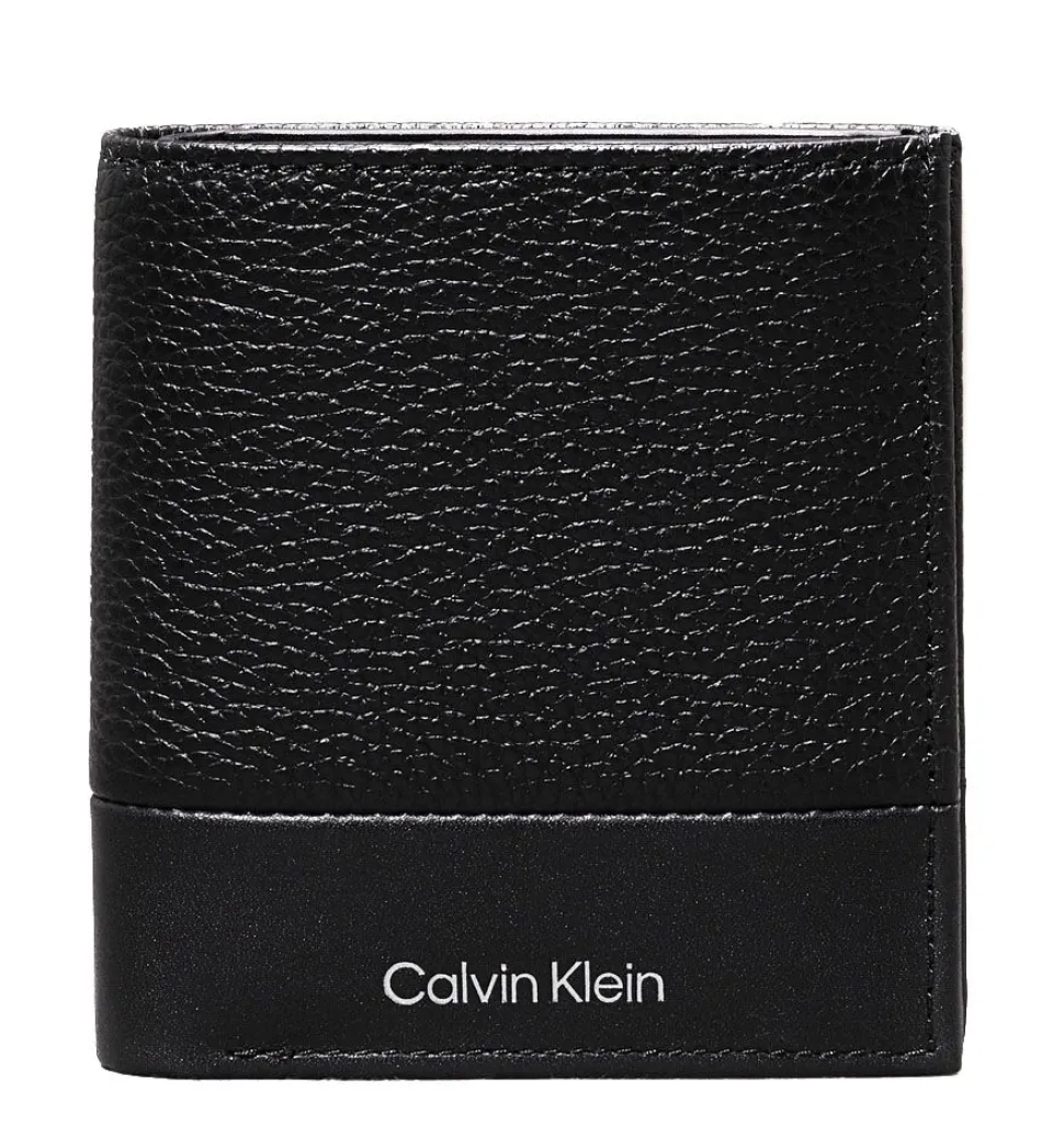 Portafoglio uomo piccolo Calvin Klein Nero