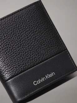 Portafoglio uomo piccolo Calvin Klein Nero