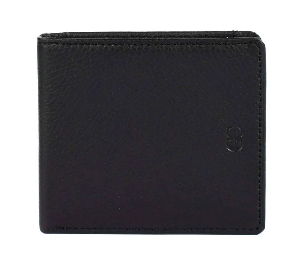 Portafoglio uomo piccolo Gianfranco Corti Wild 4446 Nero