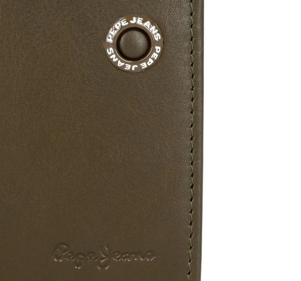 Portafoglio uomo piccolo Pepe Jeans Badge 73712 Khaki
