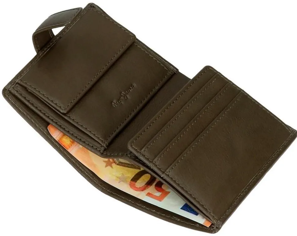 Portafoglio uomo piccolo Pepe Jeans Badge 73712 Khaki