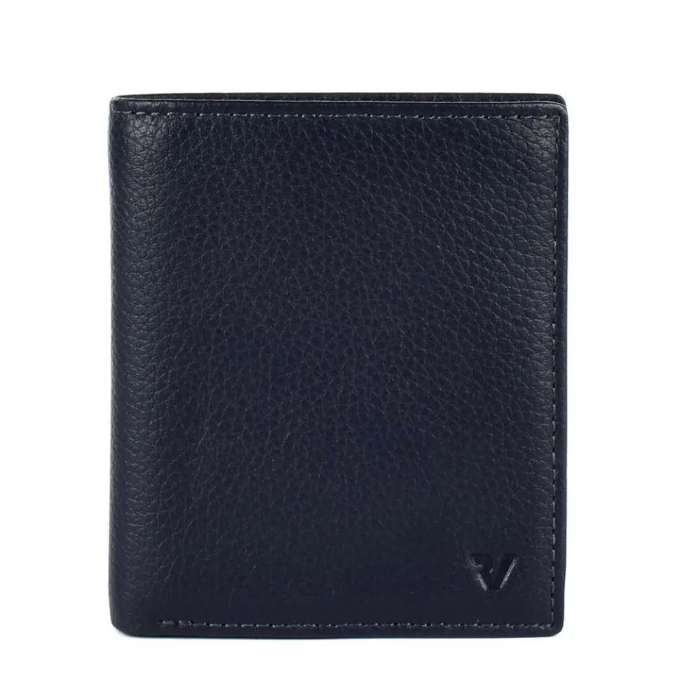 Portafoglio uomo piccolo Roncato Vesuvio 0023 Navy/Blu
