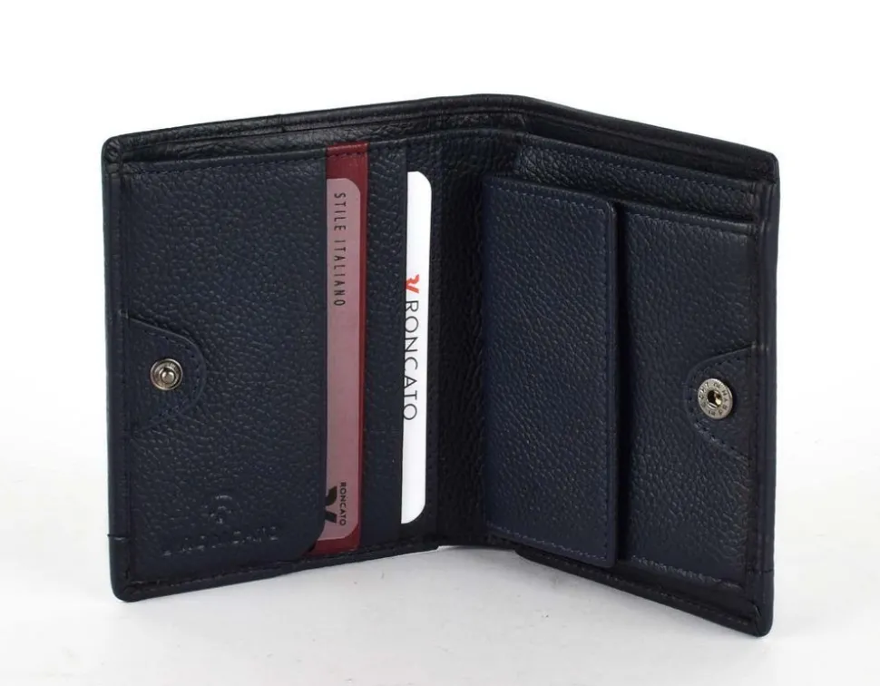 Portafoglio uomo piccolo Roncato Trial DLX 1147 Navy