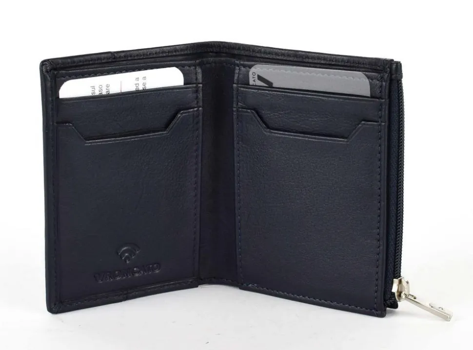 Portafoglio uomo piccolo Roncato Manchester 063 Navy