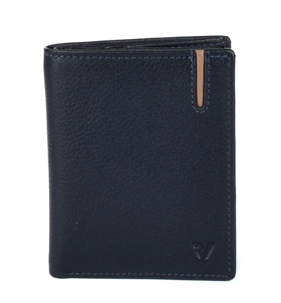 Portafoglio uomo piccolo Roncato Liverpool 1045 Blu