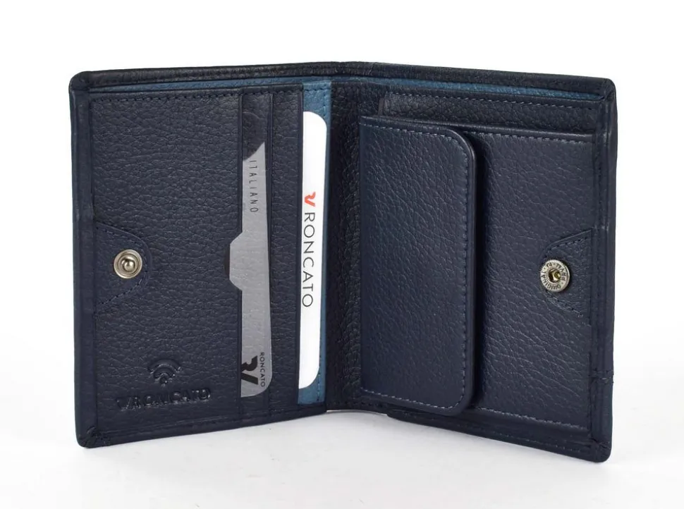 Portafoglio uomo piccolo Roncato Alaska 2414 Navy
