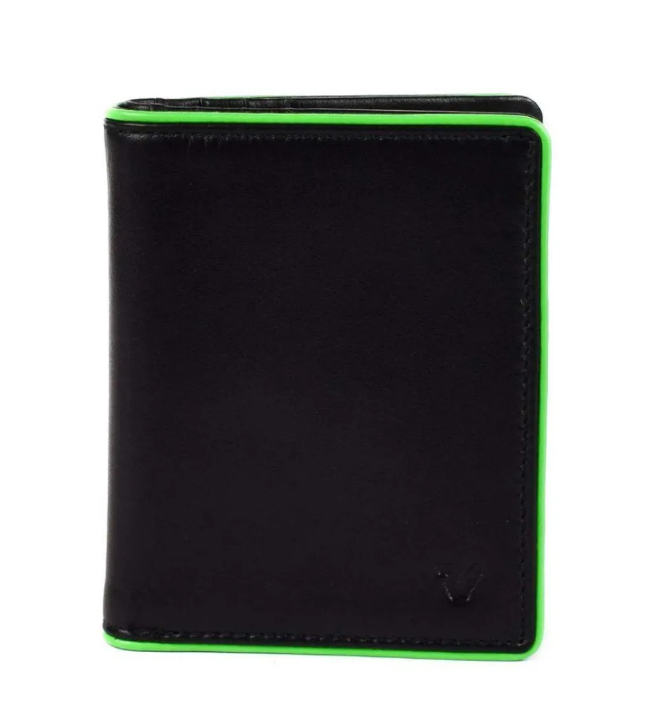 Portafoglio uomo piccolo Roncato Iron 4.0 714 Nero/Verde