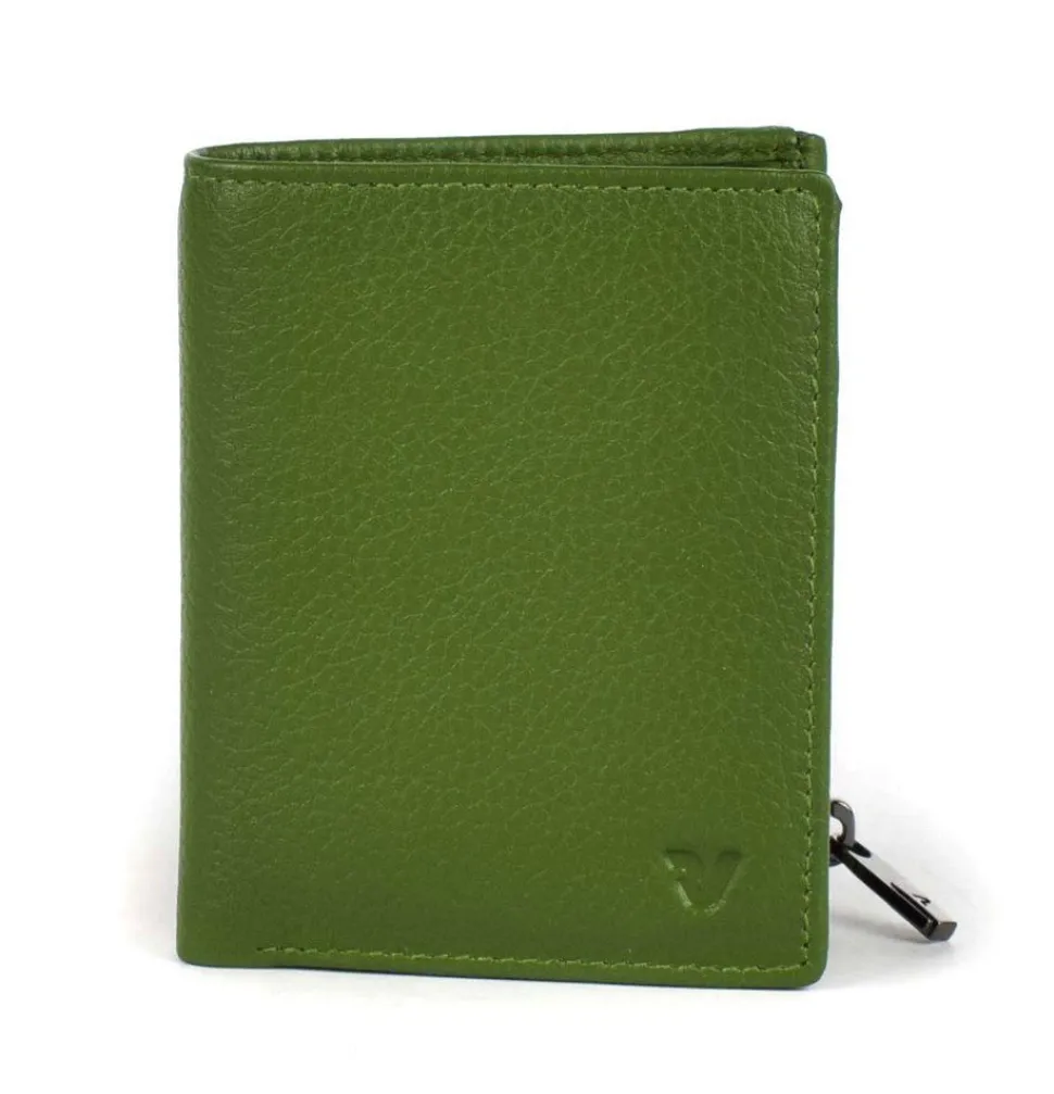 Portafoglio uomo piccolo Roncato Iron 4.0 713 Verde Militare