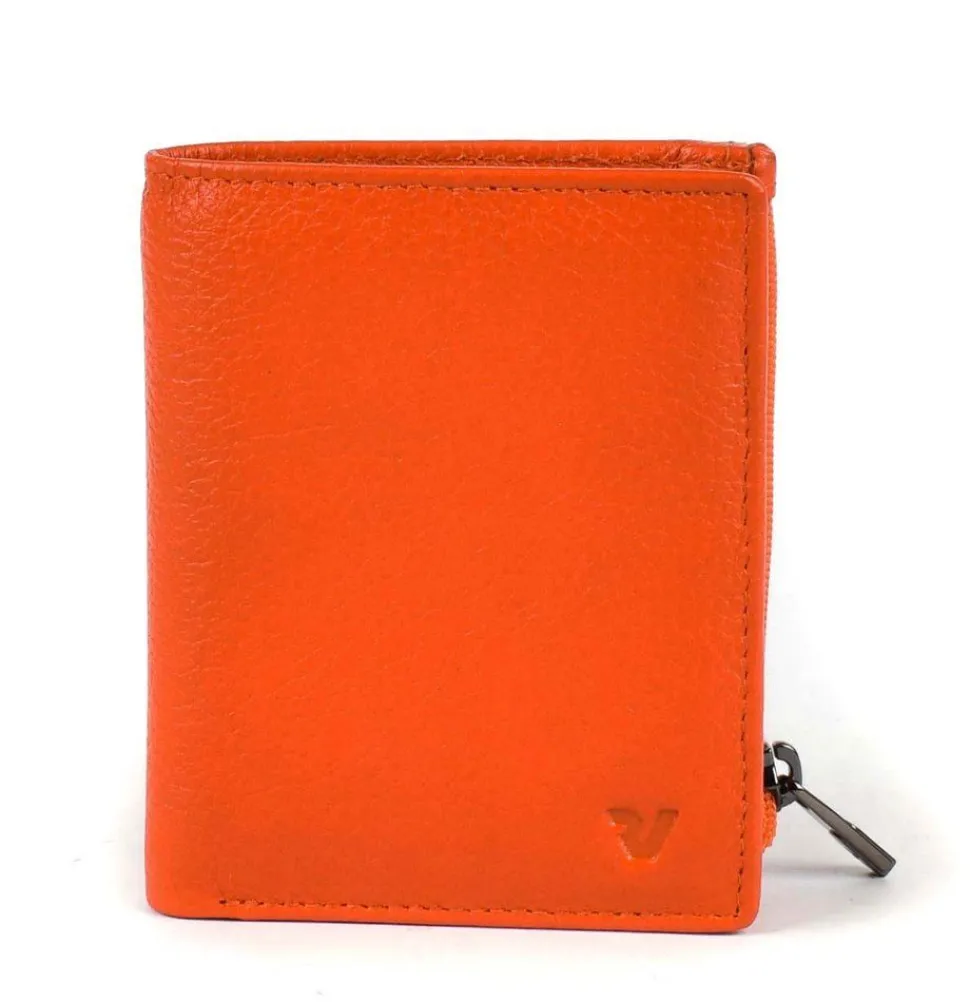 Portafoglio uomo piccolo Roncato Iron 4.0 713 Arancio